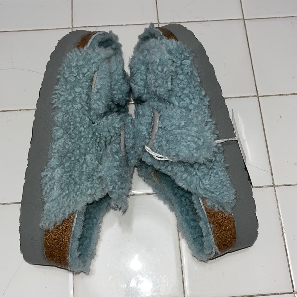 Birkenstock Arizona Big Buckle Shearling Size 6 NWT - Picture 14 of 16
